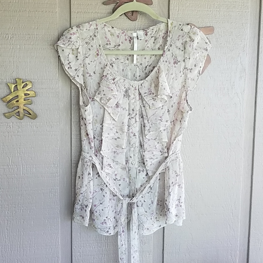 Lauren Conrad floral top